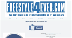 Desktop Screenshot of freestyle4ever.com